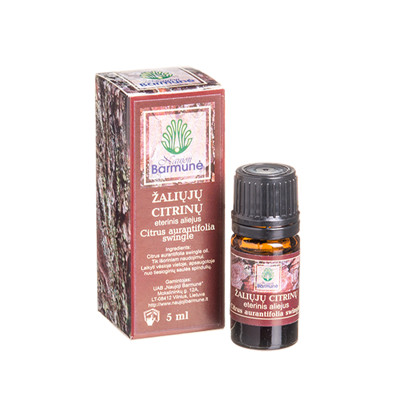 NAUJOJI BARMUNĖ eterinis aliejus ŽALIŲJŲ CITRINŲ, 5 ml paveikslėlis