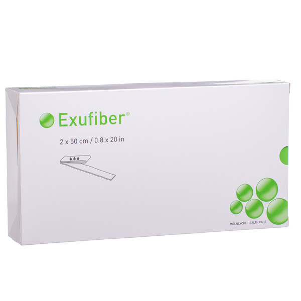 EXUFIBER tvarstis, 2 cm x 50 cm, 5 vnt. paveikslėlis