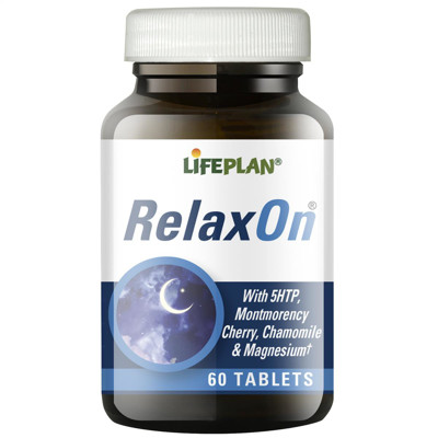 LIFEPLAN RELAXON, 5-HTP kompleksas, 60 tablečių paveikslėlis