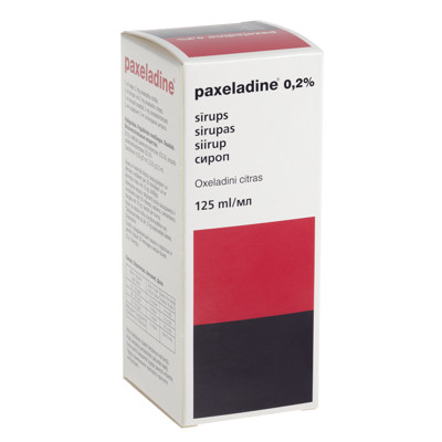 PAXELADINE, 0,2 %, sirupas, 125 ml  paveikslėlis
