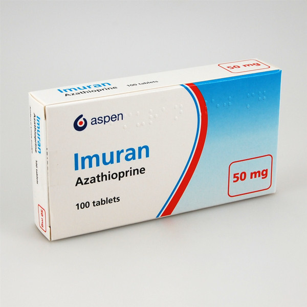 IMURAN, 50 mg, plėvele dengtos tabletės, N100  paveikslėlis