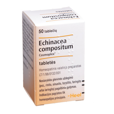 ECHINACEA COMPOSITUM COSMOPLEX, tabletės, N50  paveikslėlis