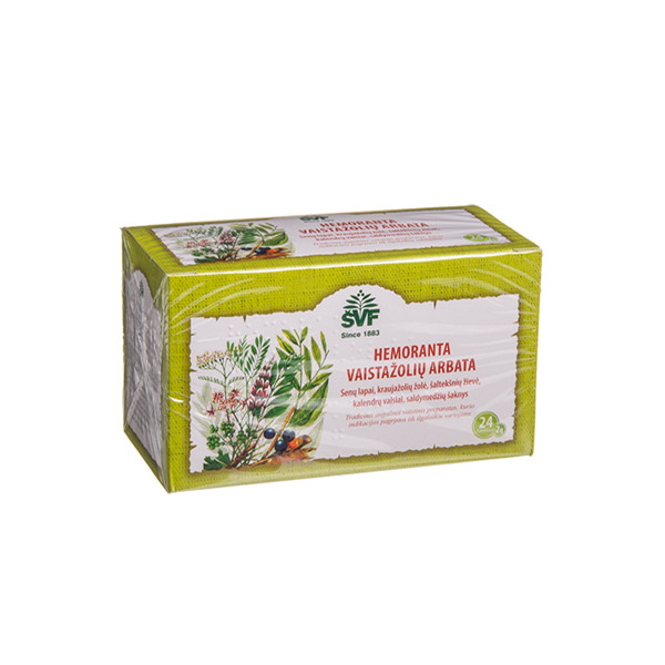 HEMORATA, vaistažolių arbata, N24 | Gintarinė vaistinė