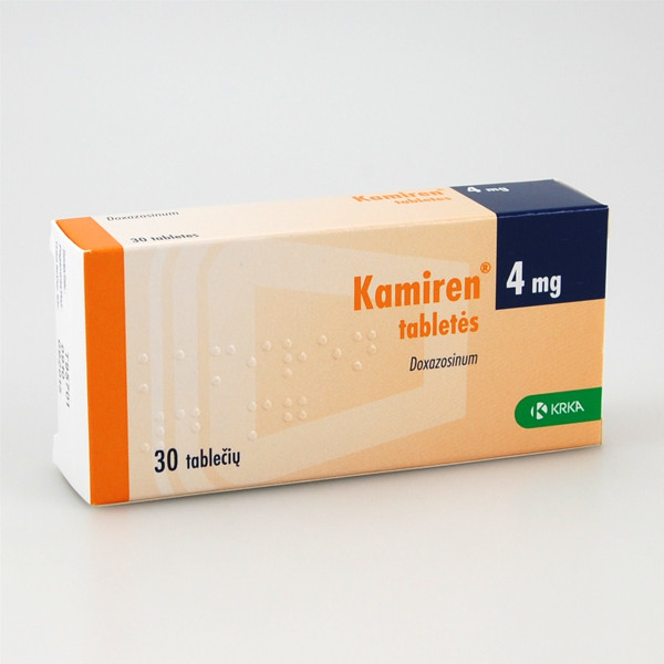 KAMIREN, 4 mg, tabletės, N30  paveikslėlis