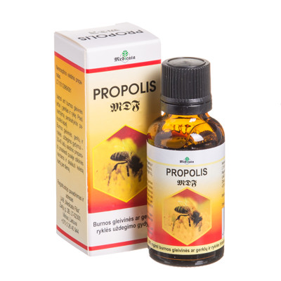 PROPOLIS MDF, 300 mg/ml, burnos gleivinės ar gerklų ir ryklės tirpalas, 30 ml  paveikslėlis