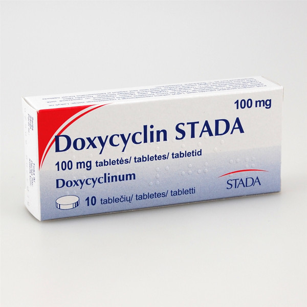 DOXYCYCLIN STADA, 100 mg, tabletės, N10  paveikslėlis