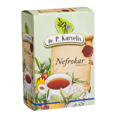 DR. P. KARVELIS NEFROKAR, žolelių arbata, 50 g  paveikslėlis