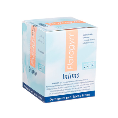 FLORAGYN INTIMO, intymios higienos prausiklis su laktobacilomis, 200 ml paveikslėlis