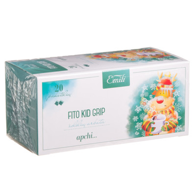 EMILI FITO KID GRIP, žolelių arbata, 1,5 g, 20 vnt. paveikslėlis