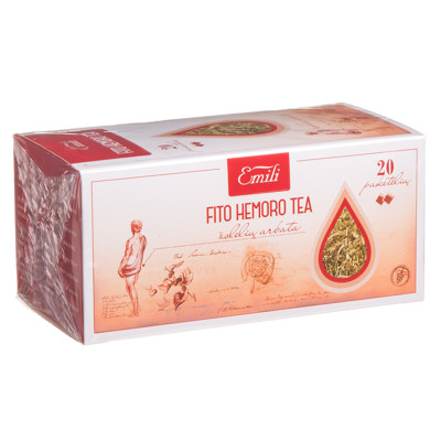 EMILI FITO HEMORO, žolelių arbata, 1,5 g, 20 vnt.  paveikslėlis
