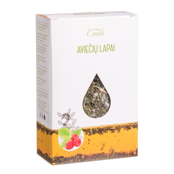 EMILI AVIEČIŲ LAPAI, žolelių arbata, 40 g paveikslėlis