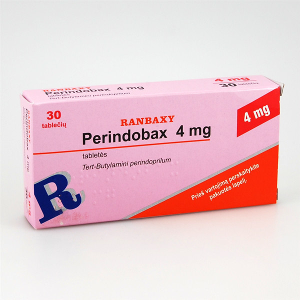 PERINDOBAX, 4 mg, tabletės, N30 paveikslėlis