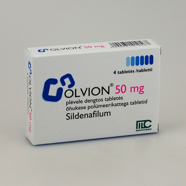 VIAGRA, 50 mg, plėvele dengtos tabletės, N4