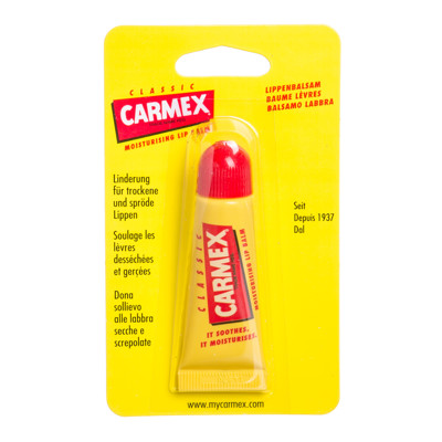 CARMEX LIP BALM TUBE CLASSIC, lūpų balzamas, 10 g paveikslėlis