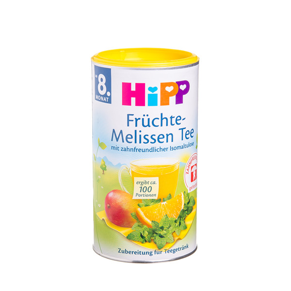 HIPP, arbata nuo 8 mėnesių, vaisių ir melisos, 200 g paveikslėlis