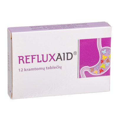 REFLUXAID, 12 tablečių paveikslėlis