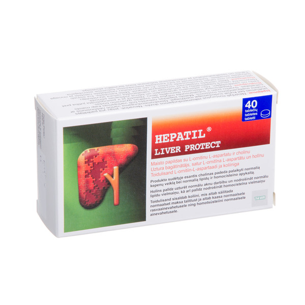 Hepatil Liver protect tabletės N40  paveikslėlis