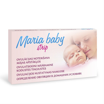 MARIA BABY STRIP, ovuliacijos nustatymo testas  paveikslėlis