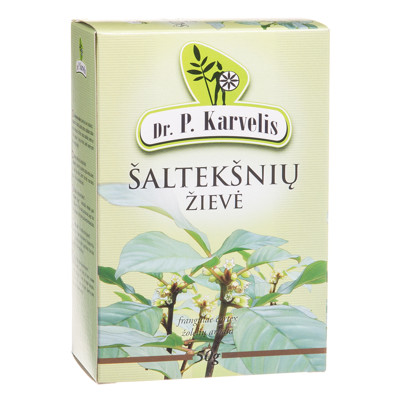 DR. P. KARVELIS ŠALTEKŠNIŲ ŽIEVĖ, žolelių arbata, 50 g  paveikslėlis