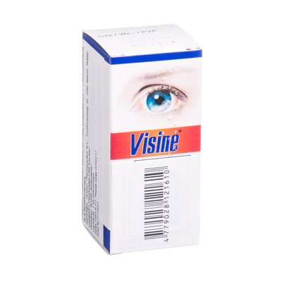 VISINE, 0,5 mg/ml, akių lašai (tirpalas), (l.imp.), 10 ml  paveikslėlis