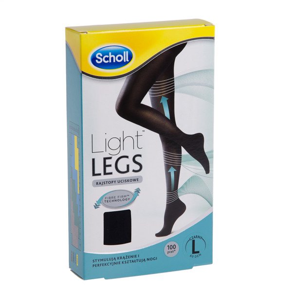 SCHOLL LIGHT LEGS L, juodos kompresinės pėdkelnės, 60 DEN paveikslėlis