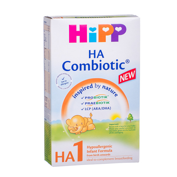 HIPP HA1 COMBIOTIK, pradinis hipolerginis mišinys nuo gimimo, 350 g, 2144 paveikslėlis