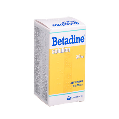 BETADINE, 100 mg/ml, odos tirpalas, (l.imp.), 30 ml  paveikslėlis