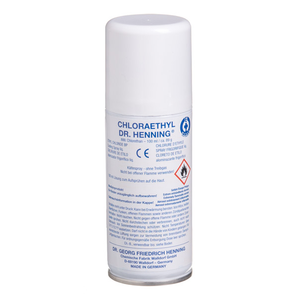 DR. HENNING CHLORAETHYL, šaldantis puškalas, 100 ml Gintarinė vaistinė