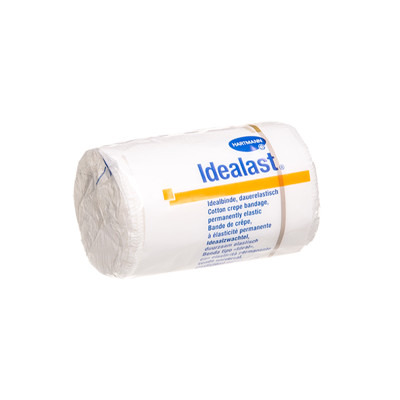 HARTMANN IDEALAST, 8 cm x 5 m, trumpo tempimo (baltas) elastinis tvarstis paveikslėlis