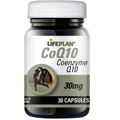 LIFEPLAN COQ10, 30 mg, kofermentas Q10, 30 kapsulių paveikslėlis