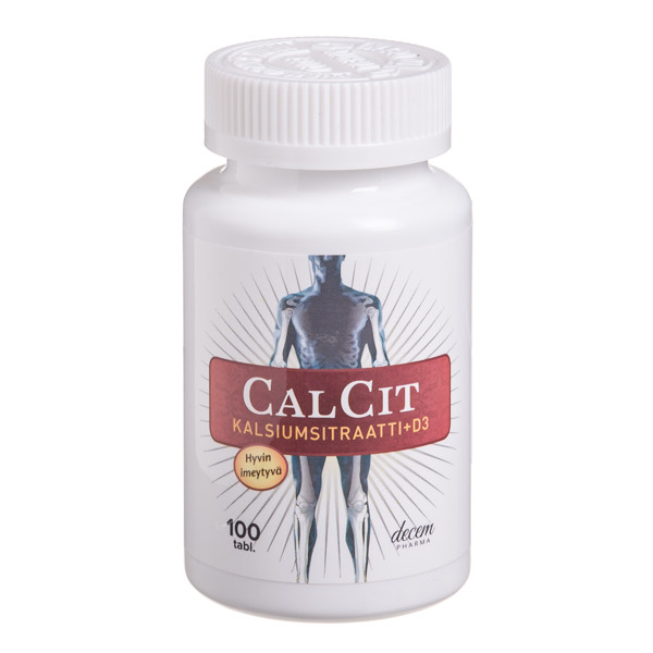 CALCIT, 100 tablečių paveikslėlis