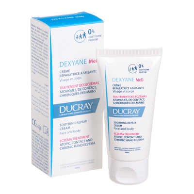 DUCRAY DEXYANE MED, kremas veidui, rankoms, kūnui, atopiniam dermatitui, 30ml paveikslėlis