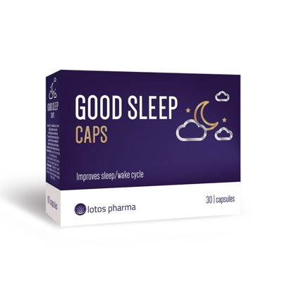 GOOD SLEEP CAPS, 30 kapsulių paveikslėlis