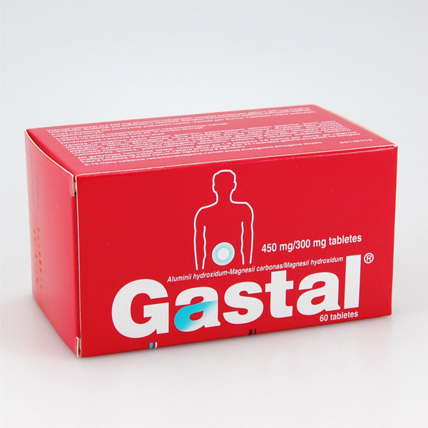 GASTAL, 450 mg/300 mg, tabletės, N60  paveikslėlis