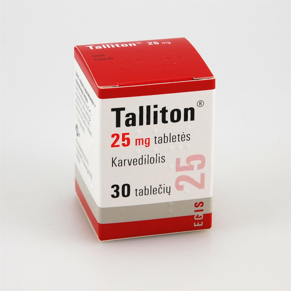 TALLITON, 25 mg, tabletės, N30  paveikslėlis