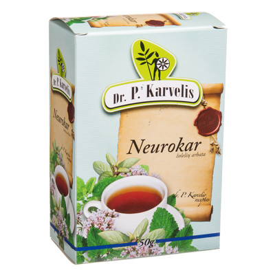 DR. P. KARVELIS NEUROKAR, žolelių arbata, 50 g paveikslėlis
