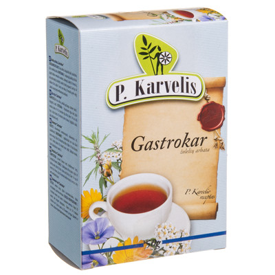 DR. P. KARVELIS GASTROKAR, žolelių arbata, 50 g paveikslėlis