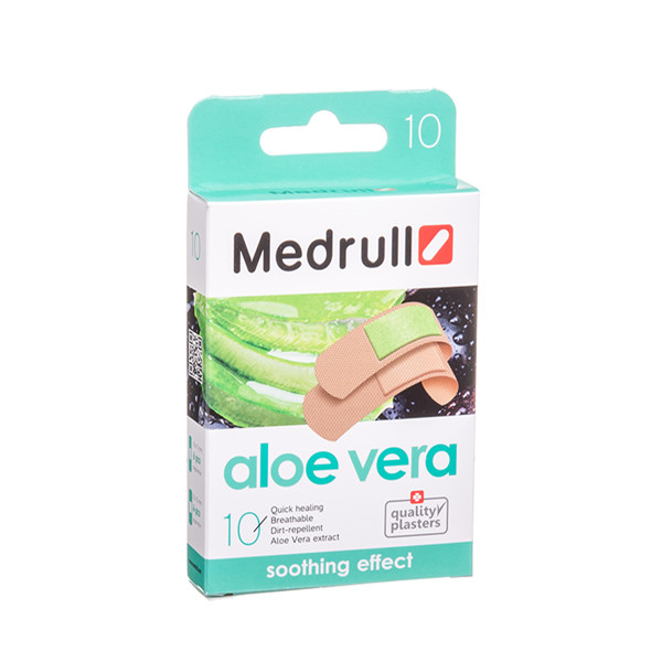 MEDRULL ALOE VERA, pleistrų rinkinys, 10 vnt. paveikslėlis