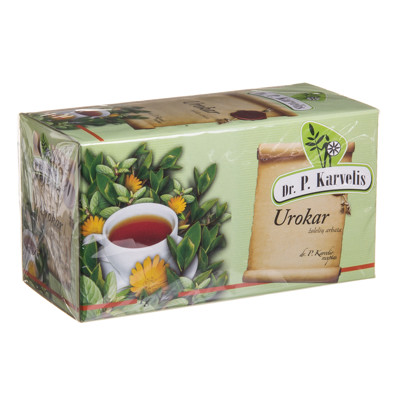 DR. P. KARVELIS UROKAR, žolelių arbata, 1 g, 25 vnt. paveikslėlis