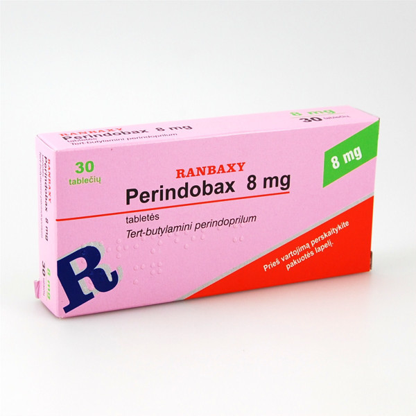 PERINDOBAX, 8 mg, tabletės, N30  paveikslėlis