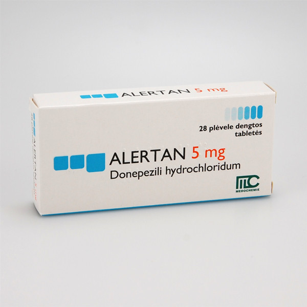 ALERTAN, 5 mg, plėvele dengtos tabletės, N28 paveikslėlis