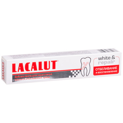 LACALUT WHITE & REPAIR, dantų pasta, 75 ml paveikslėlis