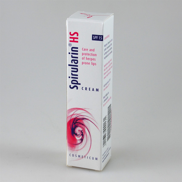 SPIRULARIN HS, kremas į pūslelinę linkusių lūpų priežiūrai ir apsaugai, 10 ml  paveikslėlis