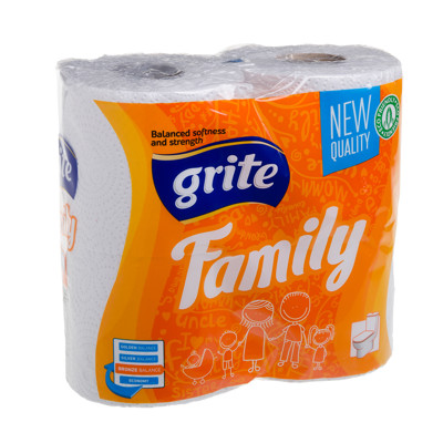 GRITE FAMILY, tualetinis popierius, 4 vnt.  paveikslėlis