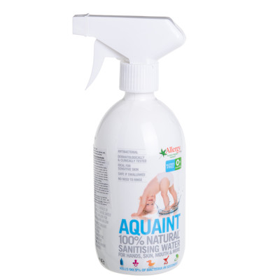 AQUAINT BABY, natūralus dezinfekcinis vanduo kūdikiams, vaikams, 500 ml paveikslėlis