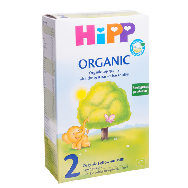 HIPP 2 BIO, ekologiškas tolesnio maitinimo pieno mišinys nuo 6 mėn., 300 g  paveikslėlis