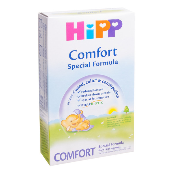 HIPP COMFORT, specialios paskirties pradinio ir tolesnio maitinimo mišinys, 300 g paveikslėlis