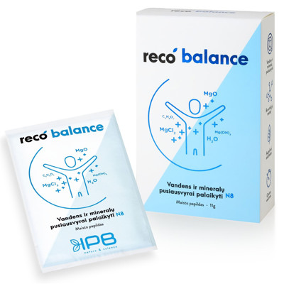 RECOBALANCE, milteliai geriamajam tirpalui, 8 vnt.  paveikslėlis