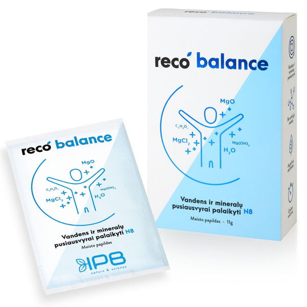 RECOBALANCE, milteliai geriamajam tirpalui, 8 vnt.  paveikslėlis