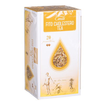 EMILI FITO CHOLESTERO TEA, arbata, 1,5 g, 20 vnt. paveikslėlis